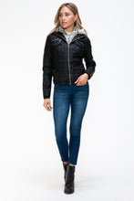 Load image into Gallery viewer, YMI Black Jacket with Fuzzy Hood
