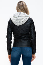Load image into Gallery viewer, YMI Black Jacket with Fuzzy Hood
