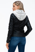 Load image into Gallery viewer, YMI Black Jacket with Fuzzy Hood

