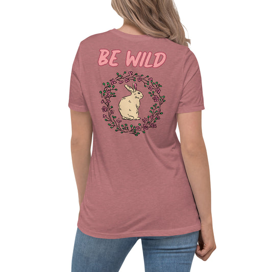 Be Wild Women's Shirt - Bunny